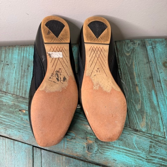 ADIDAS By Stella McCartney Black Ballerina Flats Size 9 - Picture 12 of 15